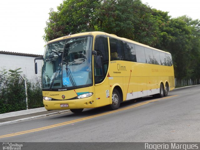 Viação Itapemirim 8707 na cidade de Taubaté, São Paulo, Brasil, por Rogerio Marques. ID da foto: 3399591.