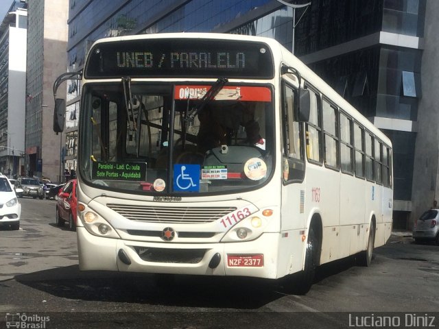 Concessionária Salvador Norte - CSN Transportes 11163 na cidade de Salvador, Bahia, Brasil, por Luciano Diniz. Número da foto: #3400016.