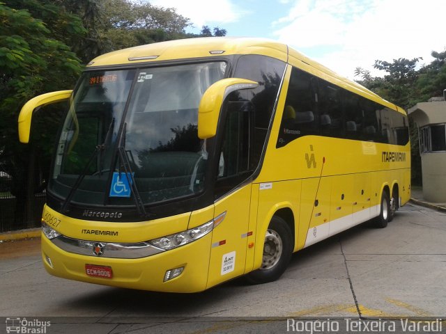 Viação Itapemirim 60627 na cidade de São Paulo, São Paulo, Brasil, por Rogério Teixeira Varadi. Número da foto: #3400078.