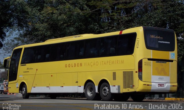 Viação Itapemirim 45621 na cidade de São Paulo, São Paulo, Brasil, por Cristiano Soares da Silva. Número da foto: #3422582.