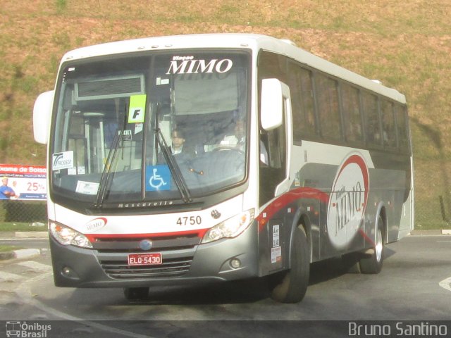 Viação Mimo 4750 na cidade de Taboão da Serra, São Paulo, Brasil, por Bruno Santino. Número da foto: #3423066.