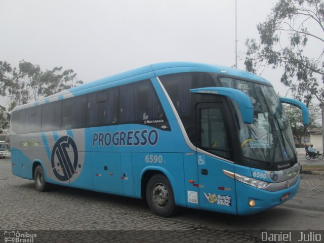 Auto Viação Progresso 6590 na cidade de Caruaru, Pernambuco, Brasil, por Daniel  Julio. Número da foto: #3425196.