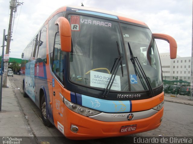 Viação Piracicabana 1611 na cidade de São Paulo, São Paulo, Brasil, por Eduardo de Oliveira. Número da foto: #3425619.