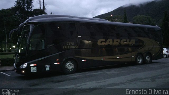 Viação Garcia 7175 na cidade de Poços de Caldas, Minas Gerais, Brasil, por Ernesto Oliveira. Número da foto: #3425617.