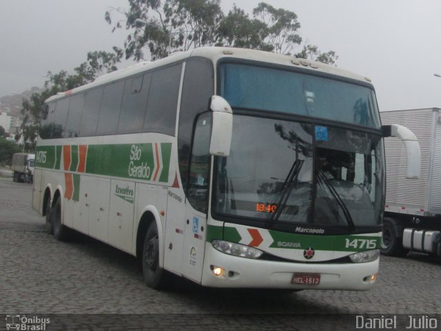 Cia. São Geraldo de Viação 14715 na cidade de Caruaru, Pernambuco, Brasil, por Daniel  Julio. ID da foto: 3425202.