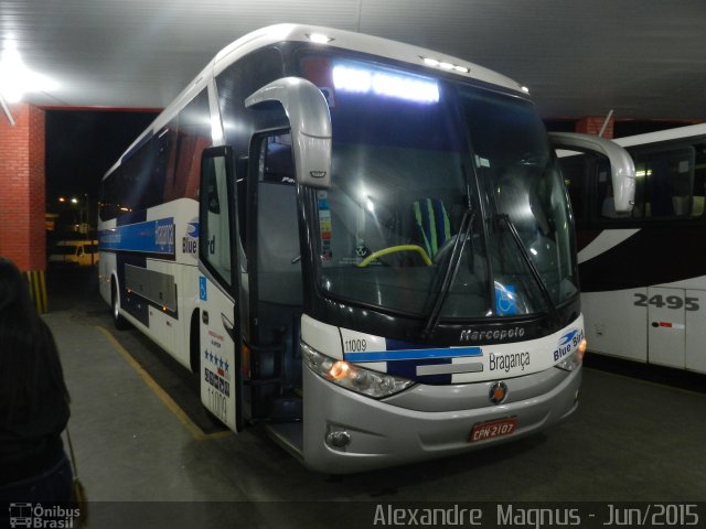 Auto Viação Bragança 11.009 na cidade de Pouso Alegre, Minas Gerais, Brasil, por Alexandre  Magnus. Número da foto: #3426592.