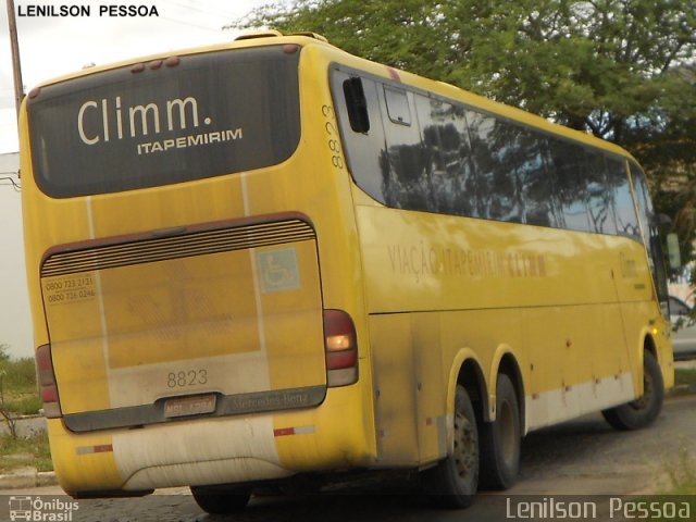 Viação Itapemirim 8823 na cidade de Caruaru, Pernambuco, Brasil, por Lenilson da Silva Pessoa. Número da foto: #3425378.