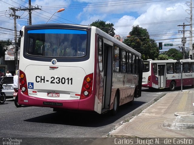 Transportes São Cristóvão CH-23011 na cidade de Belém, Pará, Brasil, por Carlos Jorge N.  de Castro. Número da foto: #3425956.