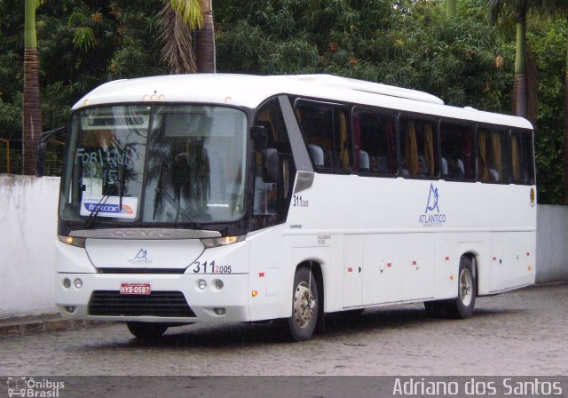 Atlântico Transportes 005 na cidade de Fortaleza, Ceará, Brasil, por Adriano dos Santos. Número da foto: #3424722.