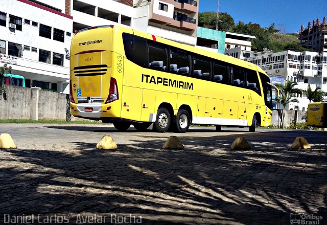 Viação Itapemirim 60543 na cidade de Cachoeiro de Itapemirim, Espírito Santo, Brasil, por Daniel Carlos  Avelar Rocha. Número da foto: #3428207.