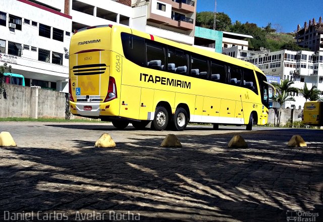 Viação Itapemirim 60543 na cidade de Cachoeiro de Itapemirim, Espírito Santo, Brasil, por Daniel Carlos  Avelar Rocha. ID da foto: 3428207.