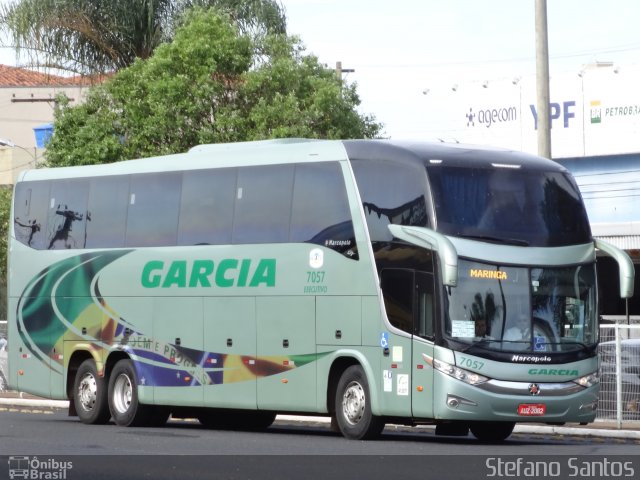 Viação Garcia 7057 na cidade de Uberaba, Minas Gerais, Brasil, por Stefano  Rodrigues dos Santos. ID da foto: 3429425.