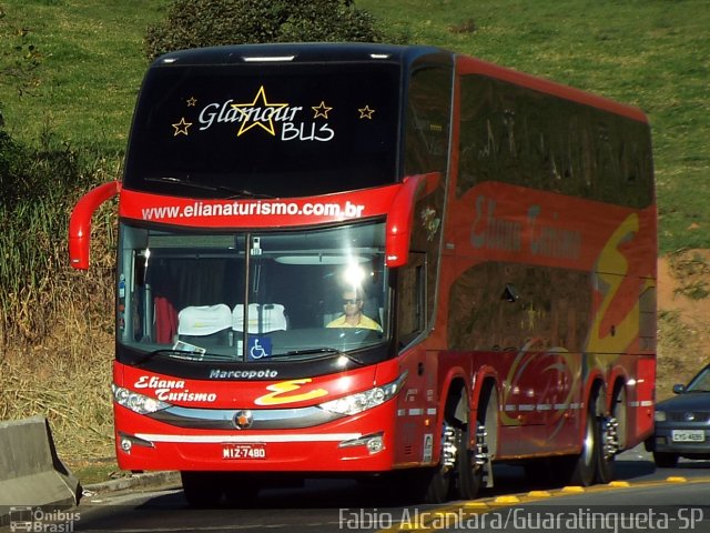 Eliana Turismo 1707 na cidade de Aparecida, São Paulo, Brasil, por Fabio Alcantara. ID da foto: 3430255.