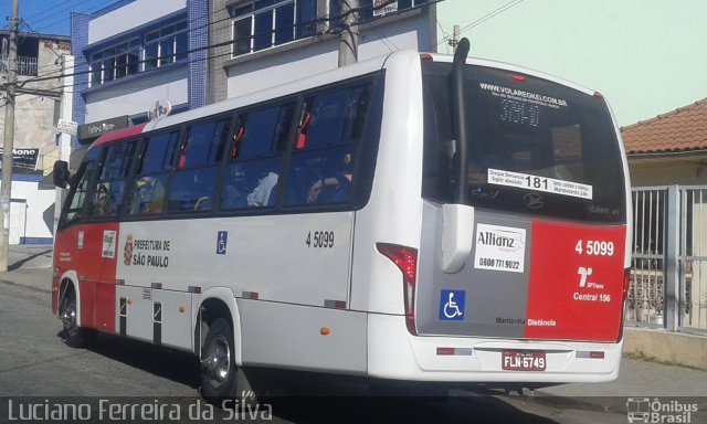 Allianz Transportes 4 5099 na cidade de São Paulo, São Paulo, Brasil, por Luciano Ferreira da Silva. ID da foto: 3430218.