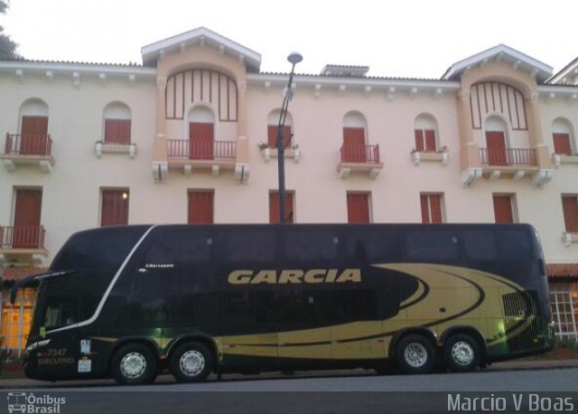 Viação Garcia 7347 na cidade de Poços de Caldas, Minas Gerais, Brasil, por Marcio V Boas. Número da foto: #3431372.