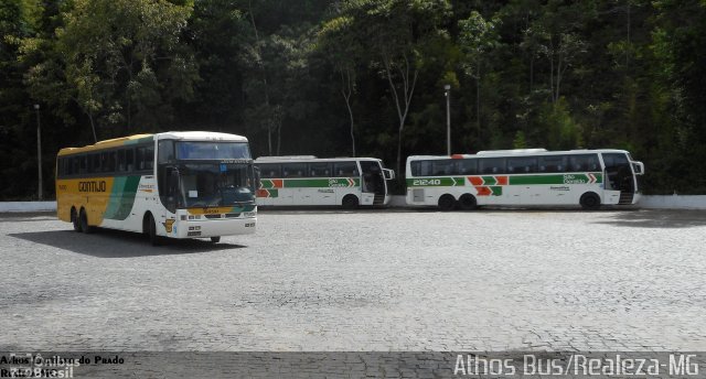 Empresa Gontijo de Transportes 15490 na cidade de Manhuaçu, Minas Gerais, Brasil, por Athos Lauriano do Prado. ID da foto: 3432101.