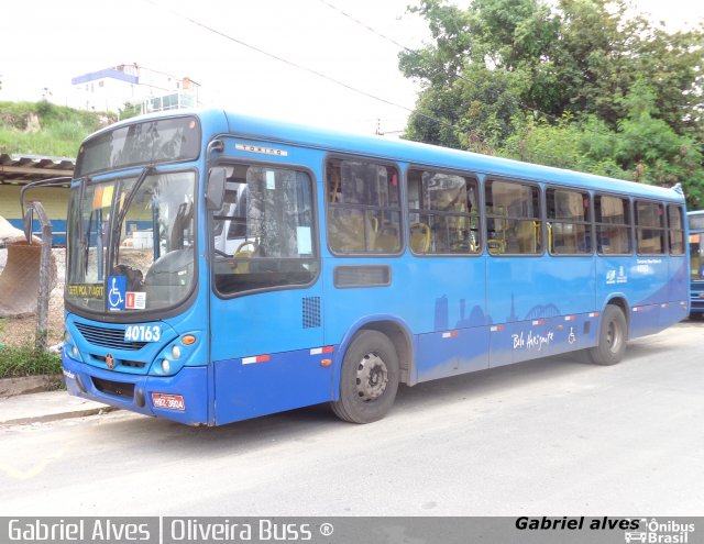 Viação Anchieta 40163 na cidade de Sabará, Minas Gerais, Brasil, por Gabriel Oliveira. Número da foto: #3431622.
