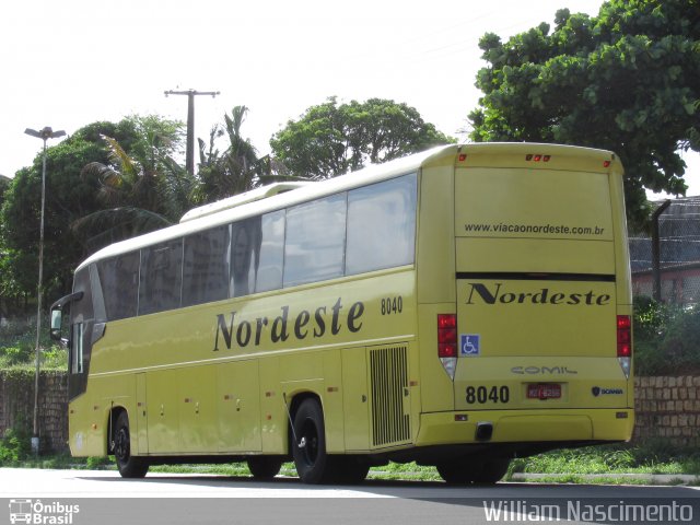 Viação Nordeste 8040 na cidade de Natal, Rio Grande do Norte, Brasil, por William Nascimento. Número da foto: #3432113.