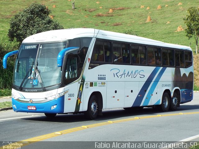 Ramos Turismo 3800 na cidade de Aparecida, São Paulo, Brasil, por Fabio Alcantara. Número da foto: #3431285.