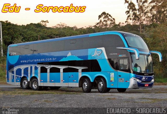 JR Turismo 2014 na cidade de São Paulo, São Paulo, Brasil, por EDUARDO - SOROCABUS. ID da foto: 3432882.