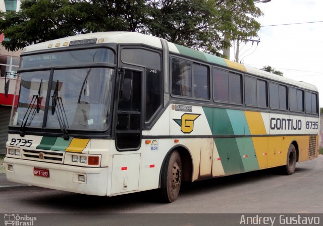 Empresa Gontijo de Transportes 8735 na cidade de Contagem, Minas Gerais, Brasil, por Andrey Gustavo. ID da foto: 3432691.