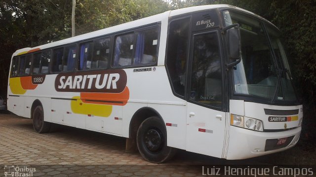 Saritur - Santa Rita Transporte Urbano e Rodoviário 13880 na cidade de Piedade dos Gerais, Minas Gerais, Brasil, por Luiz Henrique Campos. Número da foto: #3432159.
