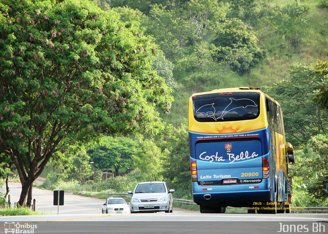 Costa Bella Turismo 20900 na cidade de Sabará, Minas Gerais, Brasil, por Jones Bh. Número da foto: #3432631.