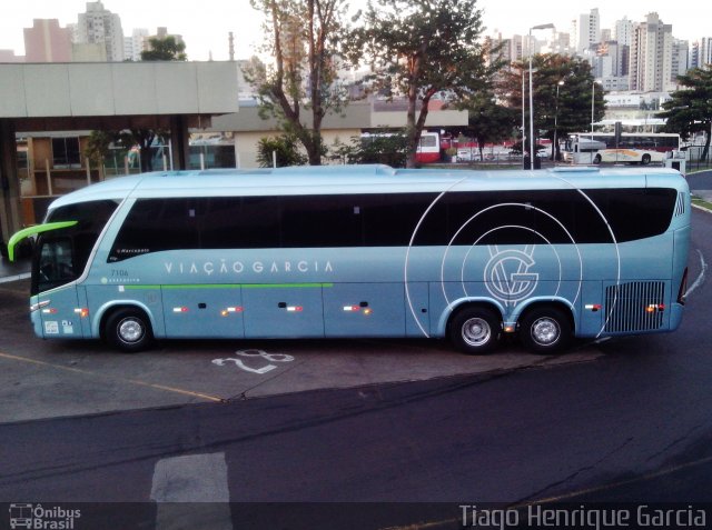 Viação Garcia 7106 na cidade de Ribeirão Preto, São Paulo, Brasil, por Tiago Henrique Garcia dos Santos. Número da foto: #3431640.