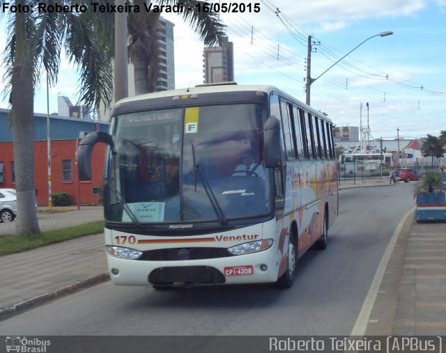 Venetur Turismo 170 na cidade de Pouso Alegre, Minas Gerais, Brasil, por Roberto Teixeira. ID da foto: 3433203.