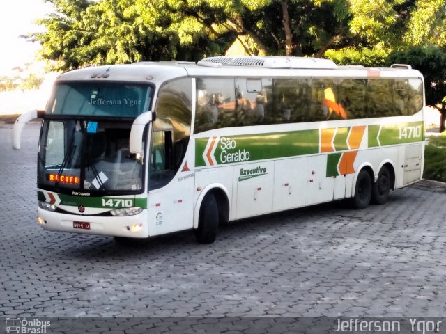 Cia. São Geraldo de Viação 14710 na cidade de Maceió, Alagoas, Brasil, por Jefferson  Ygor. Número da foto: #3433146.