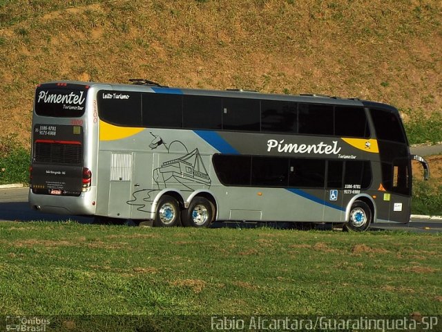 Pimentel Turismo 3100 na cidade de Aparecida, São Paulo, Brasil, por Fabio Alcantara. Número da foto: #3433189.