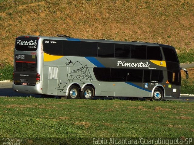 Pimentel Turismo 3100 na cidade de Aparecida, São Paulo, Brasil, por Fabio Alcantara. ID da foto: 3433189.