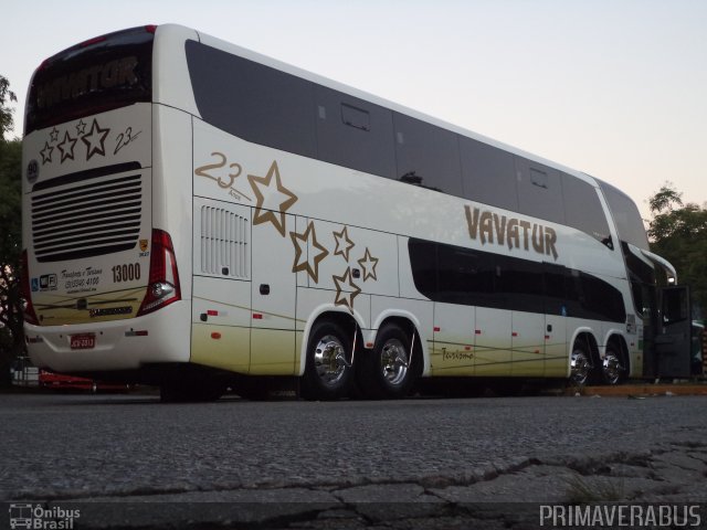 Vavatur Transporte e Turismo 13000 na cidade de São Paulo, São Paulo, Brasil, por Alexandre Rodrigo. Número da foto: #3432481.