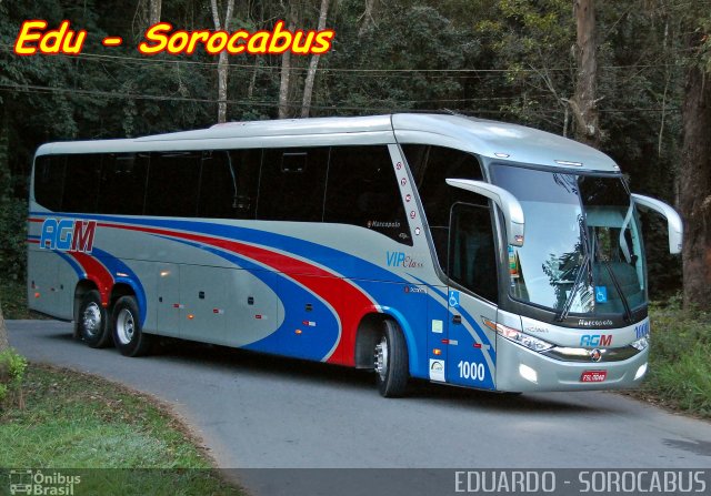 AGM Transportes e Turismo 1000 na cidade de São Paulo, São Paulo, Brasil, por EDUARDO - SOROCABUS. Número da foto: #3435160.