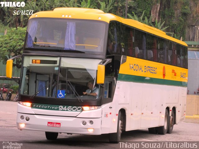 Nacional Expresso 94600 na cidade de Santos, São Paulo, Brasil, por Tiago Alves de Souza. ID da foto: 3435032.