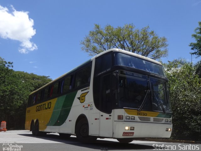 Empresa Gontijo de Transportes 11030 na cidade de São Paulo, São Paulo, Brasil, por Stefano  Rodrigues dos Santos. ID da foto: 3434313.