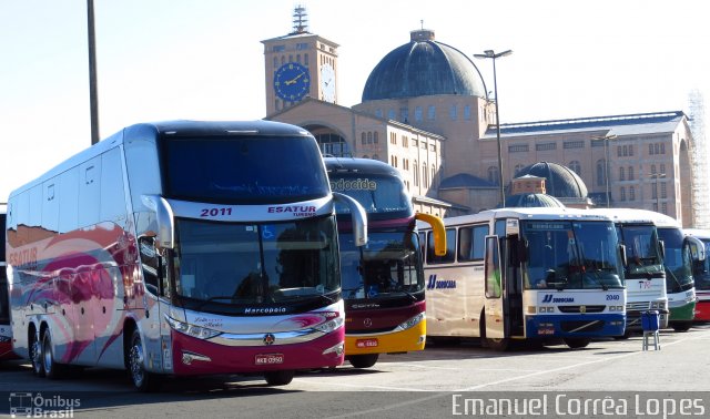 Esatur Turismo 2011 na cidade de Aparecida, São Paulo, Brasil, por Emanuel Corrêa Lopes. Número da foto: #3435437.