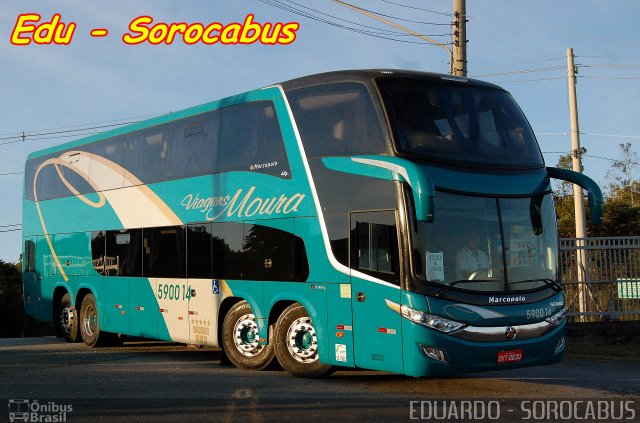 Viagens Moura 5900 14 na cidade de São Paulo, São Paulo, Brasil, por EDUARDO - SOROCABUS. Número da foto: #3435141.