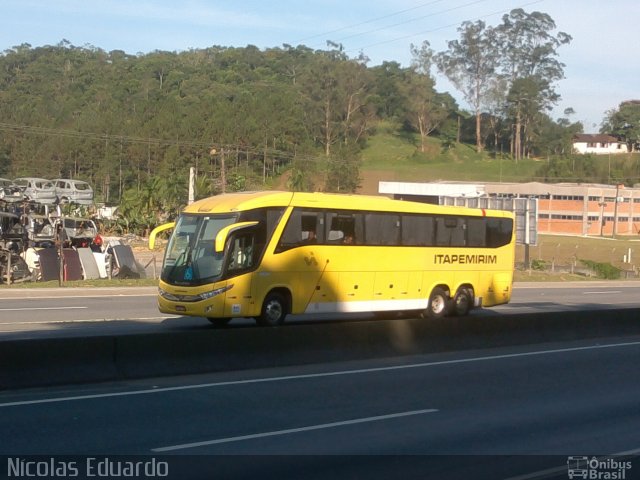 Viação Itapemirim 60795 na cidade de Joinville, Santa Catarina, Brasil, por Nícolas Eduardo. ID da foto: 3435618.