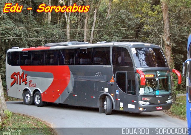 Style Bus 2000 na cidade de São Paulo, São Paulo, Brasil, por EDUARDO - SOROCABUS. ID da foto: 3435145.