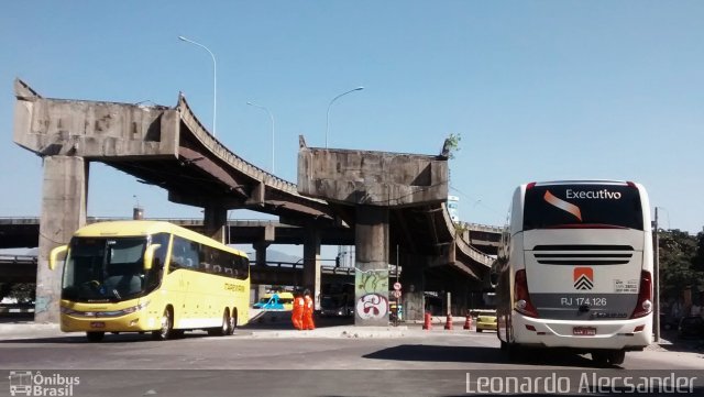 Viação Cidade do Aço RJ 174.126 na cidade de Rio de Janeiro, Rio de Janeiro, Brasil, por Leonardo Alecsander. Número da foto: #3434194.
