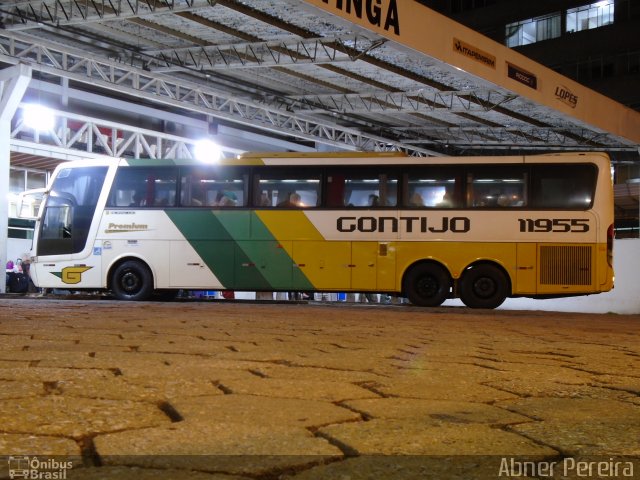 Empresa Gontijo de Transportes 11955 na cidade de Ipatinga, Minas Gerais, Brasil, por Abner Pereira. ID da foto: 3434419.