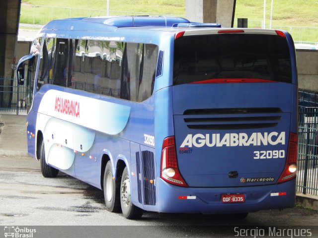 Viação Águia Branca 32090 na cidade de Aracaju, Sergipe, Brasil, por Sergio Marques . Número da foto: #3438364.