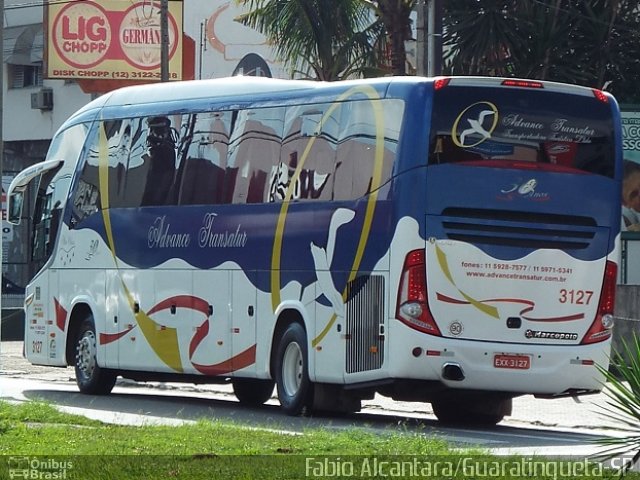 Advance Transatur 3127 na cidade de Guaratinguetá, São Paulo, Brasil, por Fabio Alcantara. Número da foto: #3438183.
