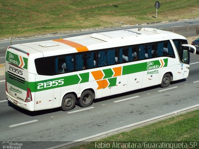 Cia. São Geraldo de Viação 21355 na cidade de Aparecida, São Paulo, Brasil, por Fabio Alcantara. Número da foto: #3438361.