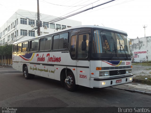 Toinho Turismo 2291 na cidade de Aracaju, Sergipe, Brasil, por Caio Bruno. ID da foto: 3437429.