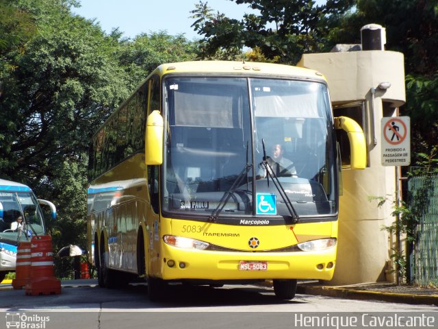 Viação Itapemirim 5083 na cidade de São Paulo, São Paulo, Brasil, por Henrique Cavalcante. Número da foto: #3438519.