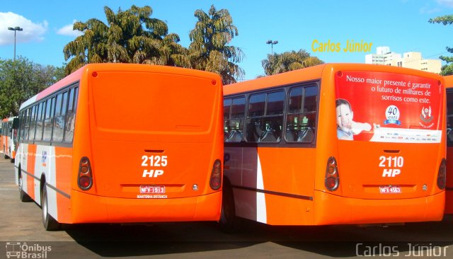 HP Transportes Coletivos 2125 na cidade de Goiânia, Goiás, Brasil, por Carlos Júnior. Número da foto: #3437593.