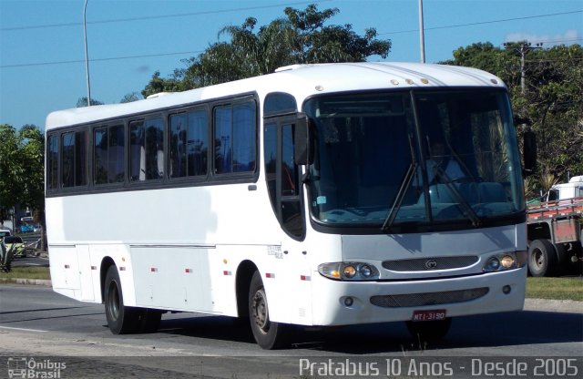 Ônibus Particulares 3190 na cidade de Serra, Espírito Santo, Brasil, por Cristiano Soares da Silva. ID da foto: 3437480.