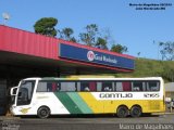 Empresa Gontijo de Transportes 12165 na cidade de João Monlevade, Minas Gerais, Brasil, por Mairo de Magalhães. Número da foto: #:id.